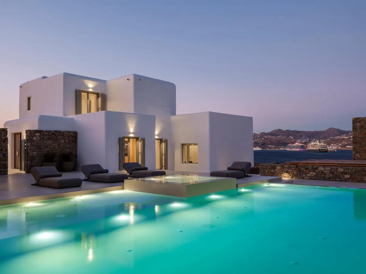 Cielo Blu & Mare Blu Villas By Whitelist Mykonos Agios Ioannis Diakoftis