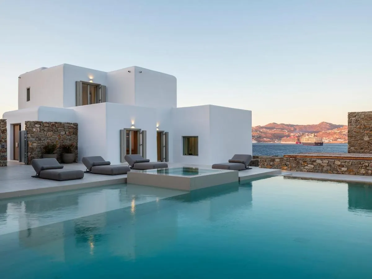 Cielo Blu & Mare Blu Villas By Whitelist Mykonos Agios Ioannis Diakoftis