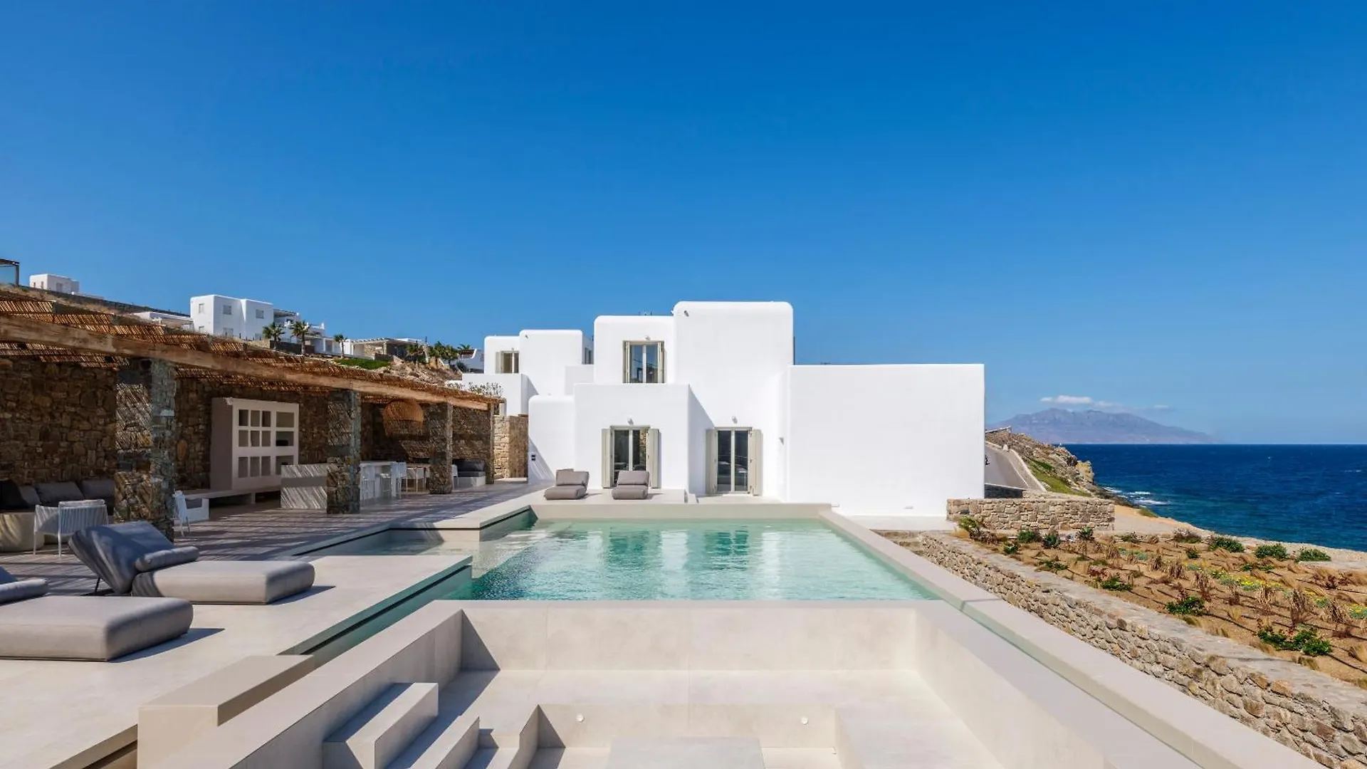 Cielo Blu & Mare Blu Villas By Whitelist Mykonos Agios Ioannis Diakoftis