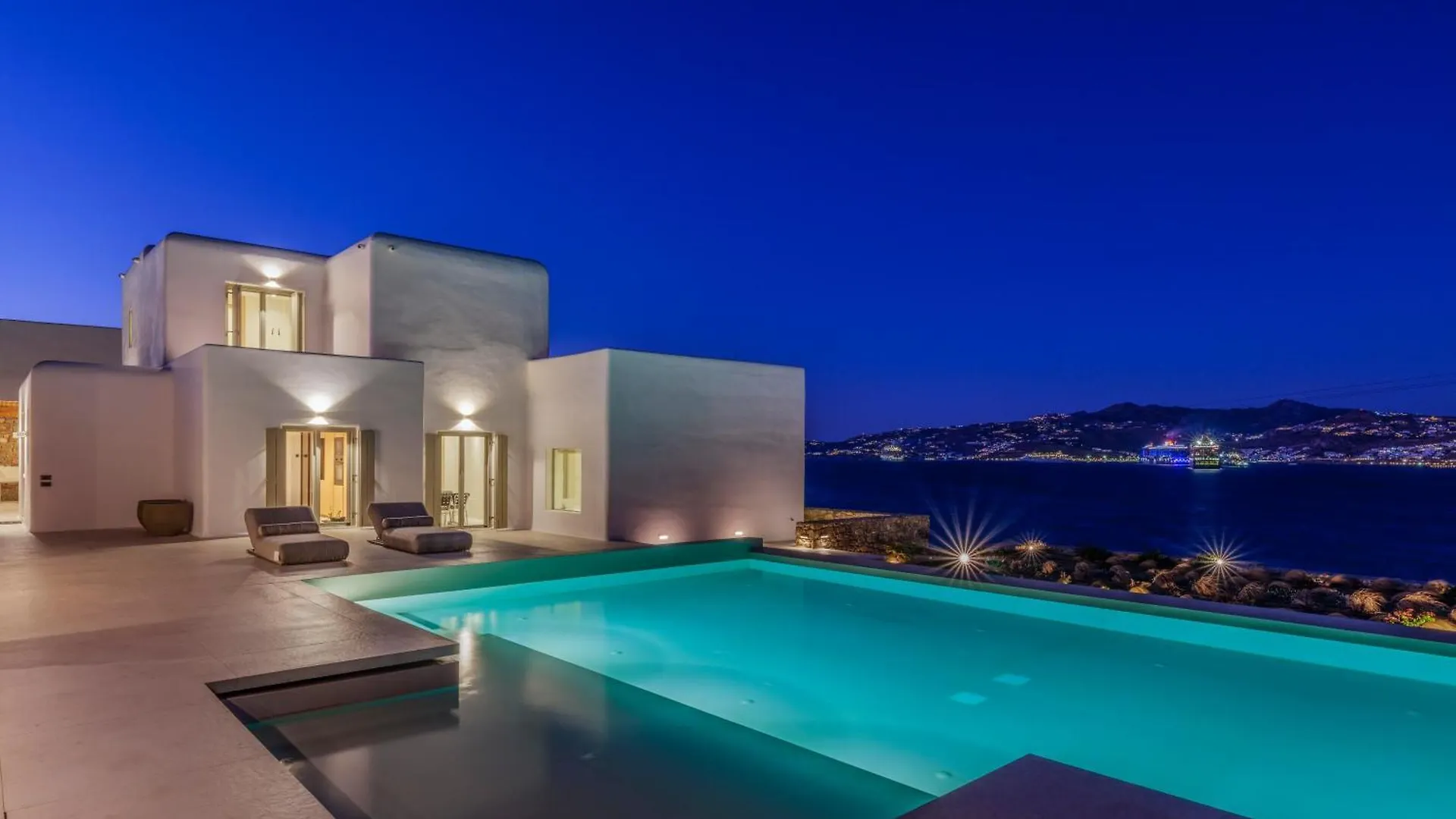 Cielo Blu & Mare Blu Villas By Whitelist Mykonos Agios Ioannis Diakoftis